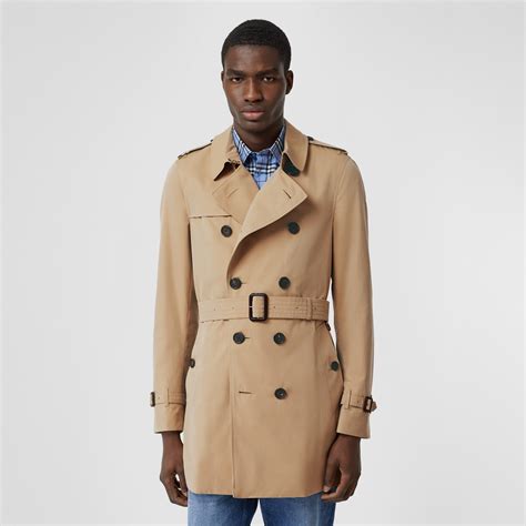 burberry the sandringham mid-length trench coat|trench coat Burberry original.